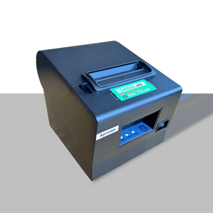 may in bep xprinter xp q260 ben phai