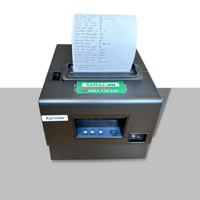 may in bep xprinter xp q260 in test