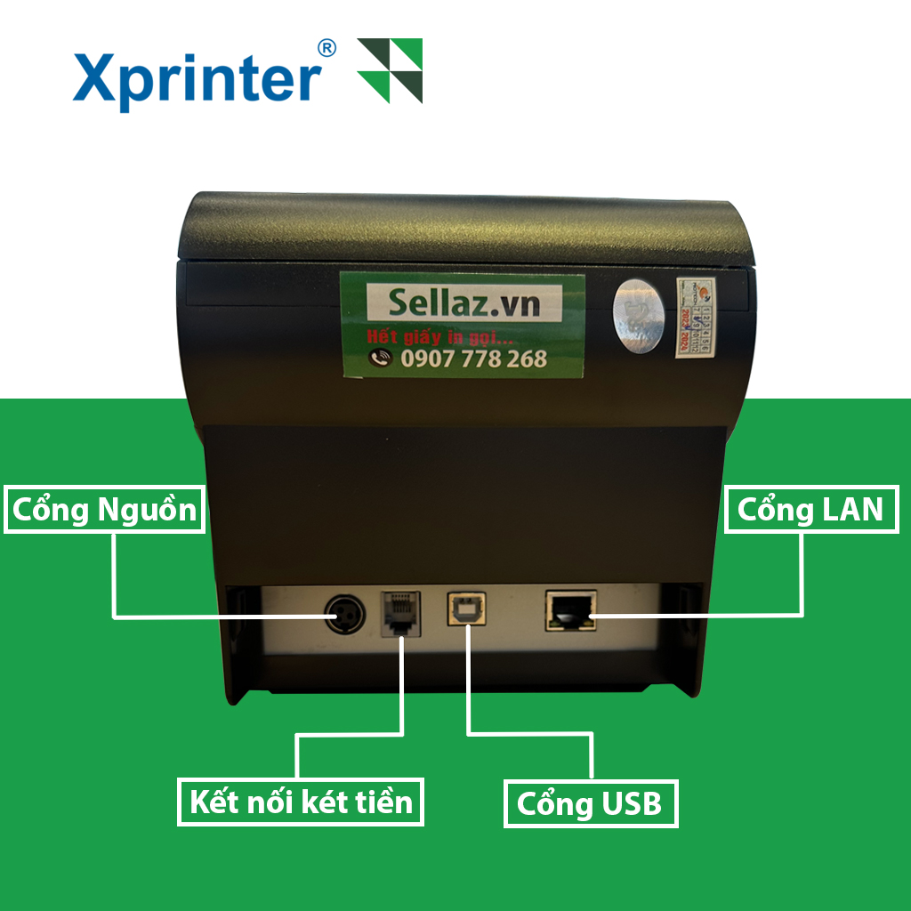 may in bill xprinter q801l chi tiet