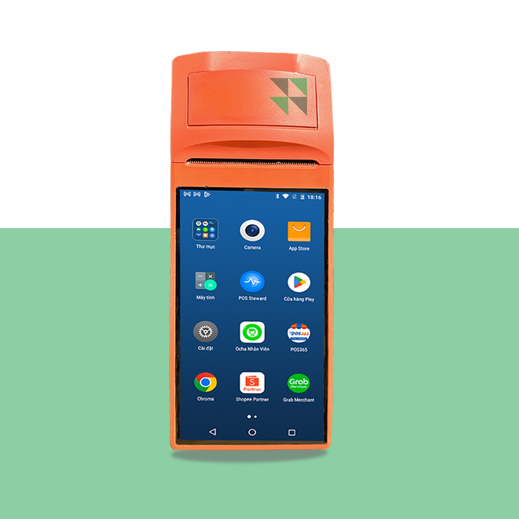 Máy POS cầm tay may pos cam tay sunmi v1s