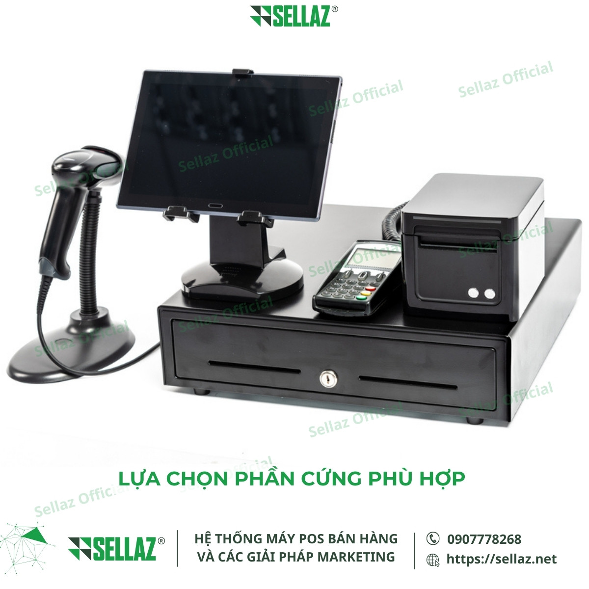Phần cứng máy POS: Màn hình cảm ứng và các thành phần liên quan he thong may pos