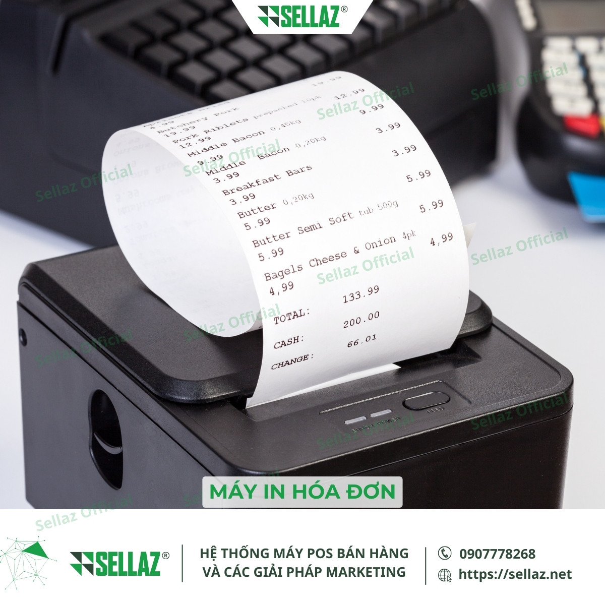Phần cứng máy POS: Màn hình cảm ứng và các thành phần liên quan may in hoa don