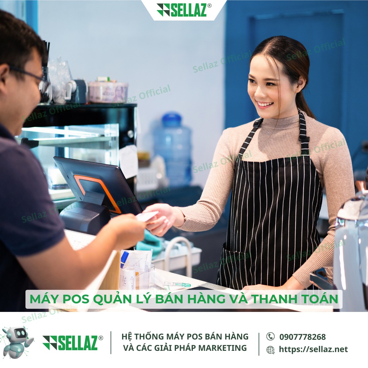 Các loại máy POS phổ biến: Từ máy POS di động đến hệ thống POS Máy POS thực hiện giao dịch nhanh chóng và quản lý bán hàng