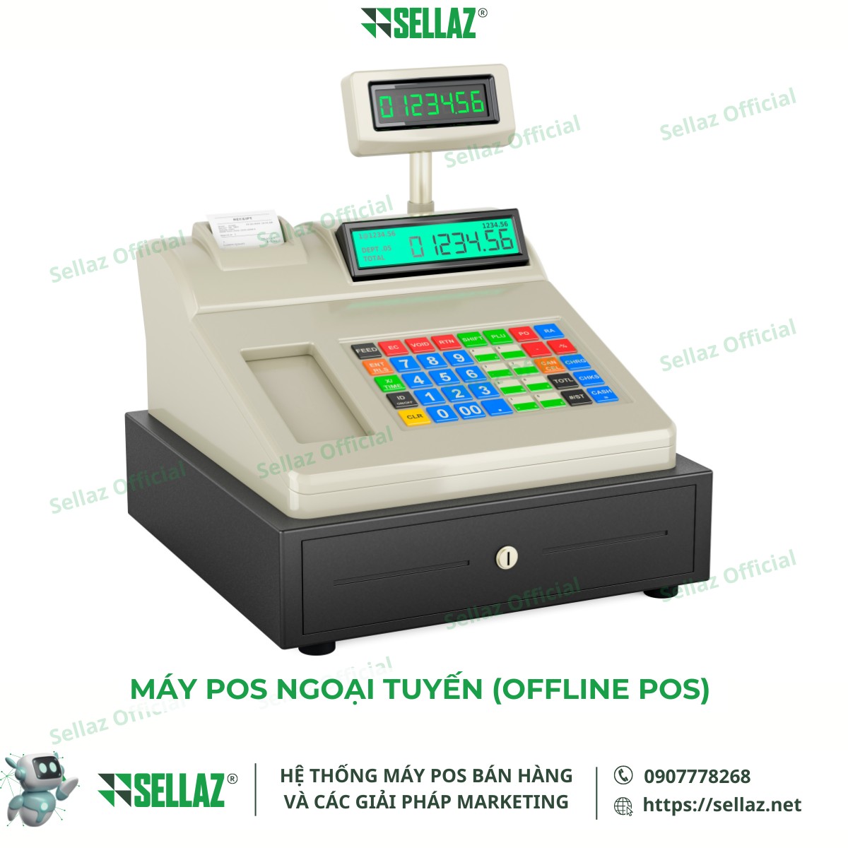 Các loại máy POS phổ biến: Từ máy POS di động đến hệ thống POS Máy POS thực hiện giao dịch ngay cả khi không có kết nối internet