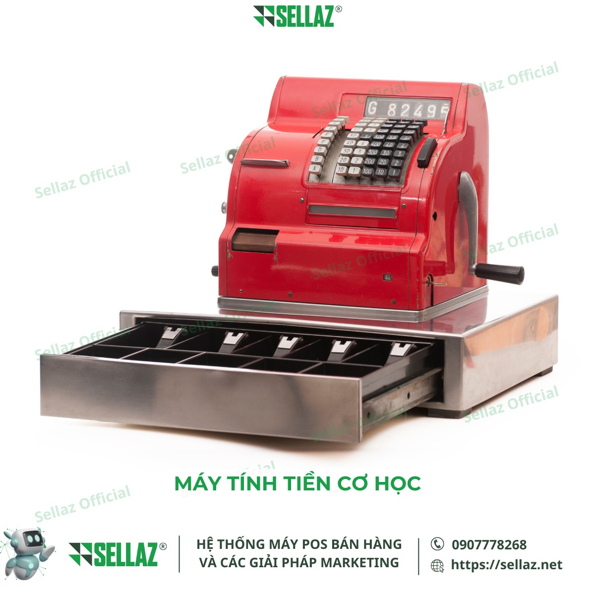 Lịch sử máy POS: Từ công nghệ cổ điển đến sự tiện lợi hiện đại Máy tính tiền cơ học