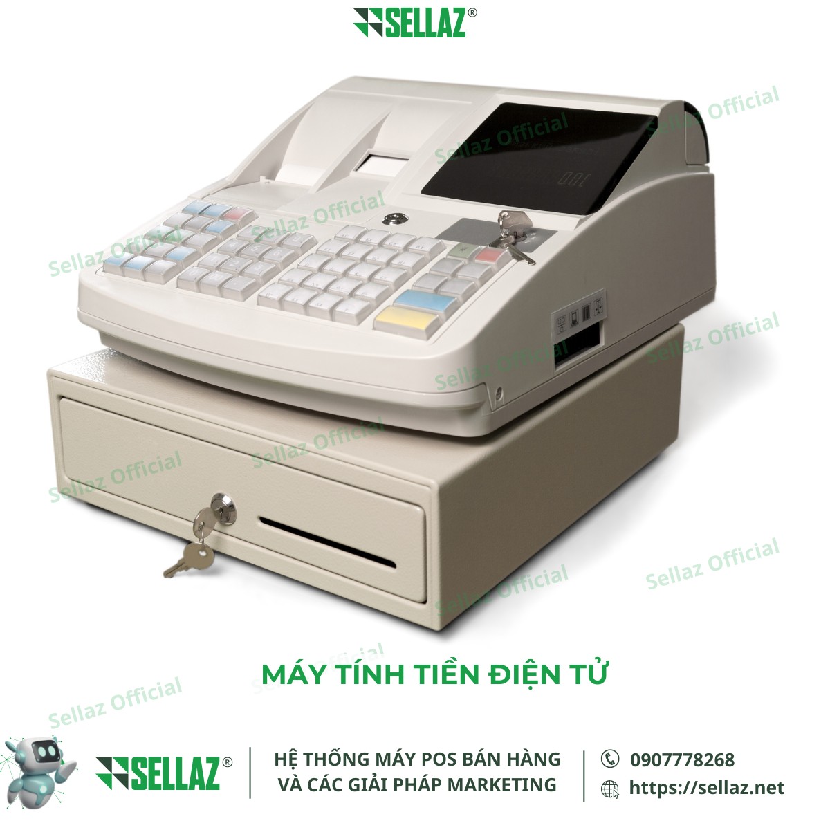 Lịch sử máy POS: Từ công nghệ cổ điển đến sự tiện lợi hiện đại Máy tính tiền điện tử (ECR)