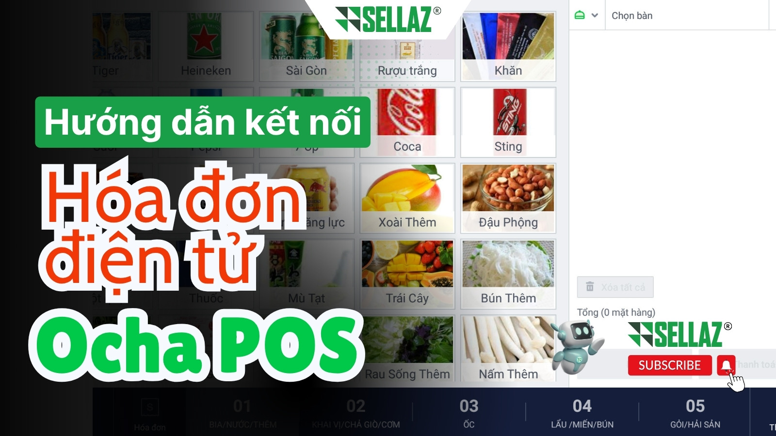 Hướng dẫn kết nối hóa đơn điện tử từ Ocha POS năm 2025 Hướng dẫn kết nối hóa đơn điện tử Ocha POS chi tiết 2025